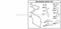KitsGasket Sets - Engine Diagram and Parts List for  Briggs and Stratton Engine